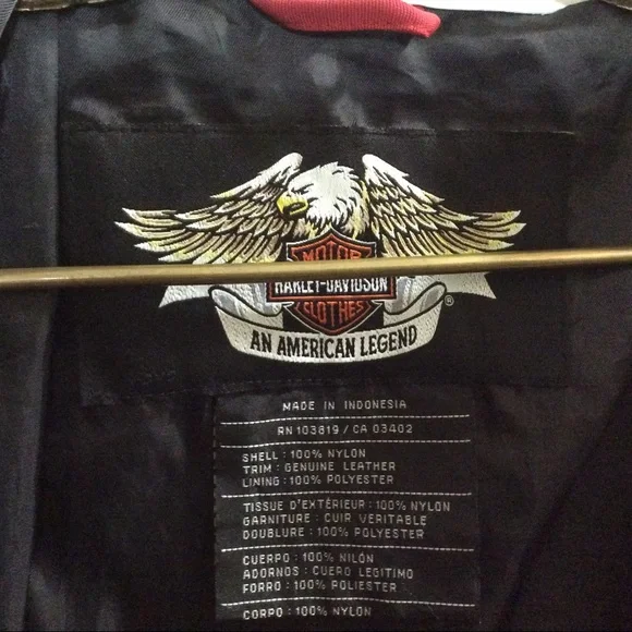 Harley Davidson Motorcycle Riding Jacket - Picture 13 of 16